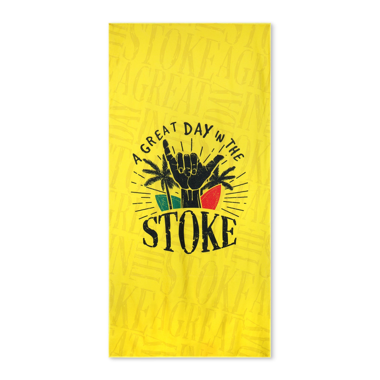 A Great Day in the Stoke Beach Towel