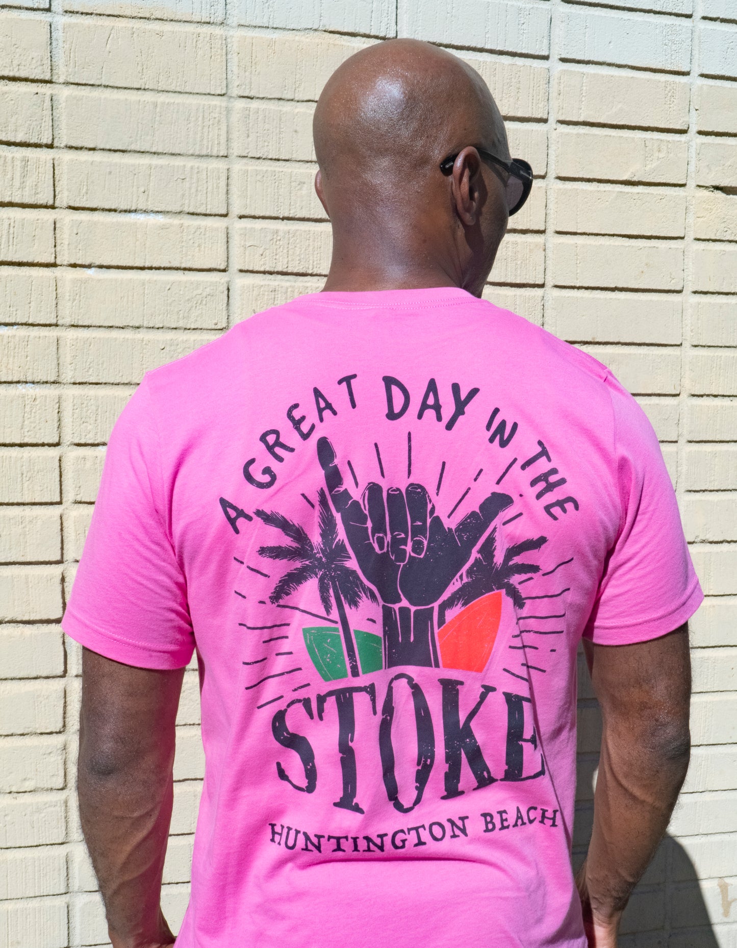 A Great Day in the Stoke 2024 Event T-Shirt - Pink