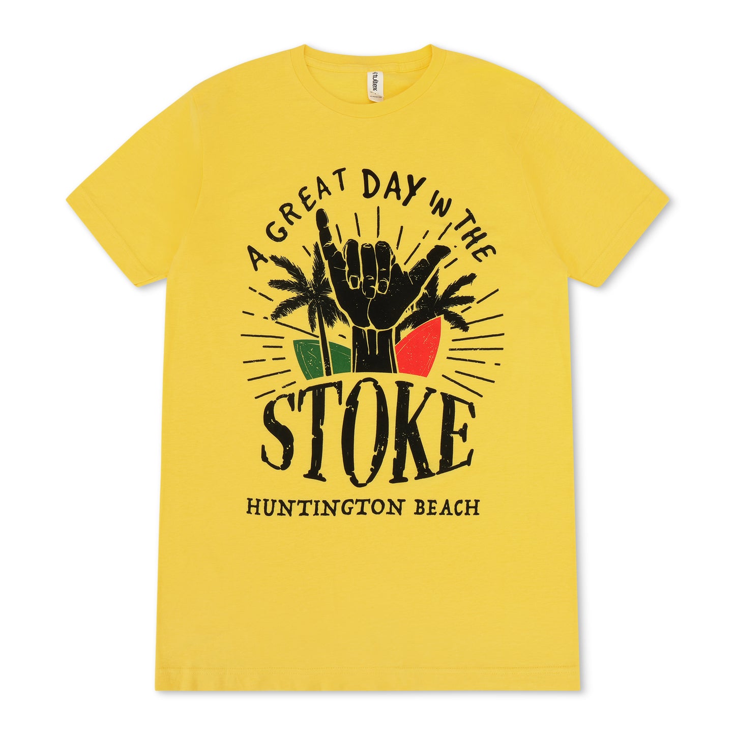 A Great Day in the Stoke 2024 Event T-Shirt - Yellow