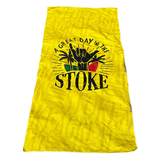 A Great Day in the Stoke Beach Towel
