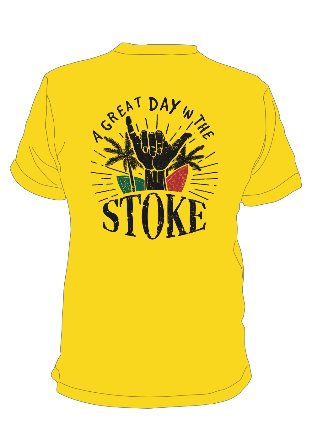 2023 'A GREAT DAY IN THE STOKE' T-Shirts